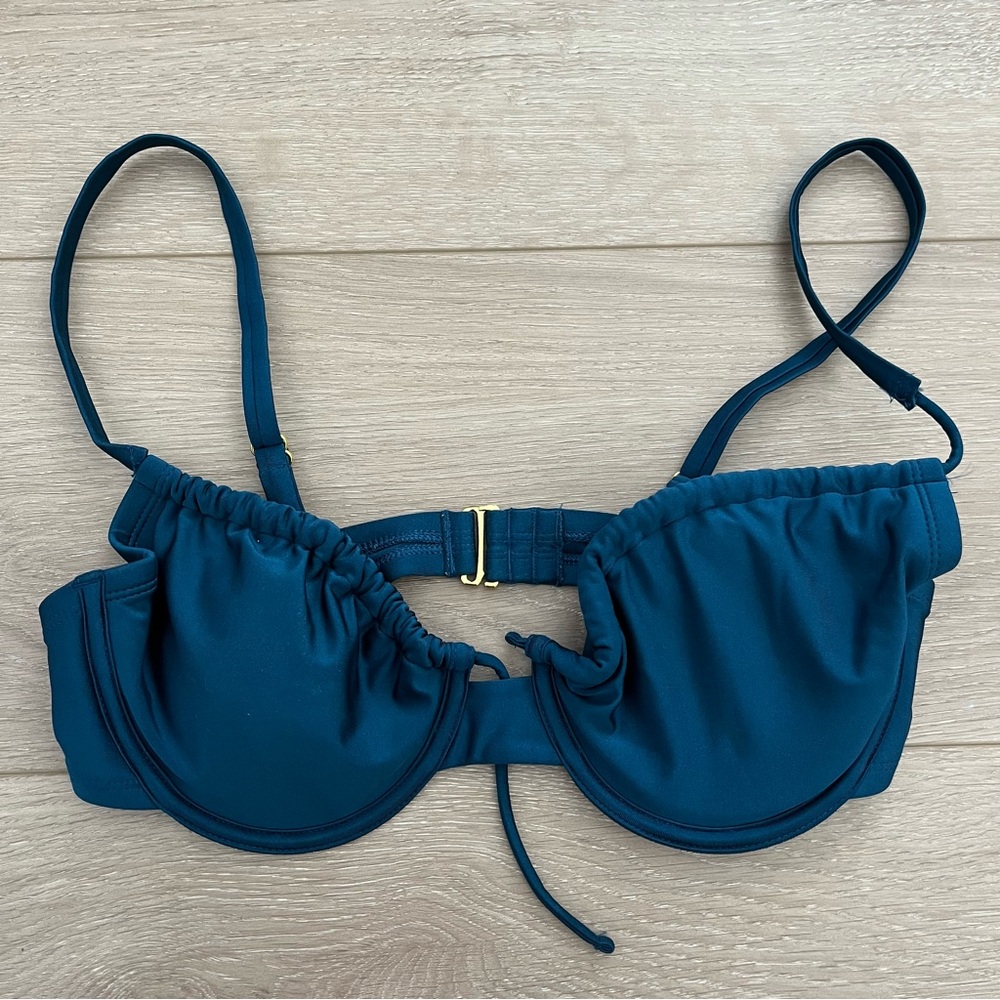 Shade & Shore Deep Blue Bikini Top
